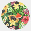 Search for tropical fruit stickers Papaya