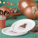 Search for christmas tree paper plates White