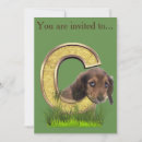 Search for dachshund invitations Animals
