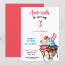 Search for ice cream sundae birthday invitations Cherry