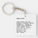 Search for capricorn key rings Birthday