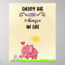 Search for little things posters Typography