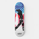 Search for military skateboards Red white and blue