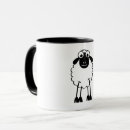 Search for black and white sheep mugs Fun