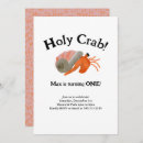 Search for crab party invitations Pink