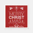 Search for christian christmas napkins Religious