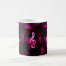 Search for music note mugs Decorative