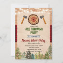 Search for axe invitations Lumberjack