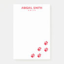 Search for dog paw post it notes Footprint
