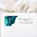 Search for teal glitter return address labels Geode