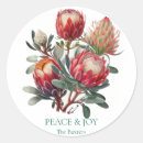 Search for native flowers stickers Protea