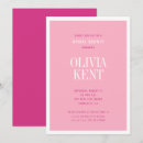 Search for bold bridal shower invitations Modern minimalist