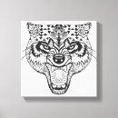 Search for tangled canvas prints Wolf