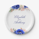 Search for navy and pink plates Floral