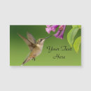 Search for hummingbird business cards Unique