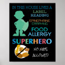Search for nut allergy posters Food allergies
