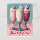 Search for milkshake postcards Retro
