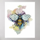 Search for cute bees posters Bumble bee