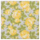 Search for yellow roses fabric Pattern