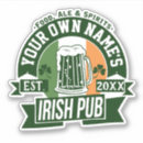 Search for irish drinking stickers St patricks day
