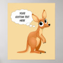Search for cartoon kangaroo posters Illustration