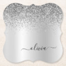 Search for silver glitter coasters Girly