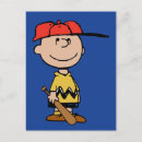 Search for baseball postcards Charles schulz