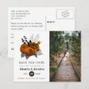 Search for halloween save the date postcards Black