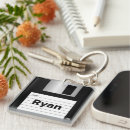 Search for nerd key rings Floppy disc