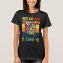 Search for best cat mom ever tshirts Retro