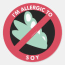 Search for soy stickers Allergies