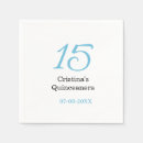 Search for quinceanera napkins Happy 15th birthday