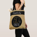 Search for birthday party tote bags 50 year old