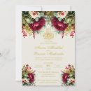 Search for rose gold and red wedding invitations Elegant