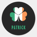 Search for irish name stickers St patricks day
