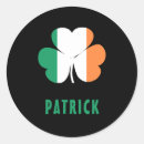 Search for irish name stickers St patricks day