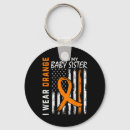 Search for leukaemia ribbon key rings Orange
