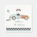 Search for race car napkins Growing up two fast