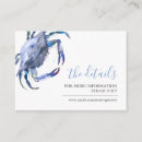 Search for blue crab invitations Elegant