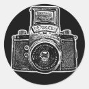 Search for old camera stickers Retro