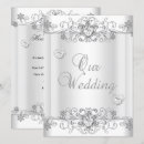 Search for diamond shape wedding invitations White