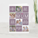 Search for we love you mum cards Photo collage