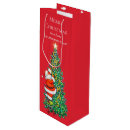 Search for vintage santa claus gift bags Red