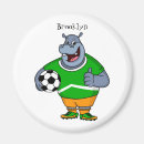 Search for hippos magnets Cartoon