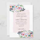 Search for pink and blue wedding invitations Peony