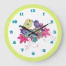 Search for birds clocks Turquoise
