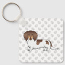 Search for dachshund long haired key rings Doxie