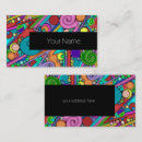 Search for twelve business cards Colours