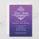 Search for vintage sweet 16 invitations Damask