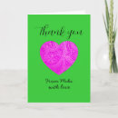 Search for colorful hearts postcards Green